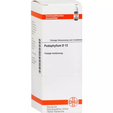 PODOPHYLLUM D 12 Dilution, 20 ml PODOPHYLLUM D 12 Dilution, 20 ml