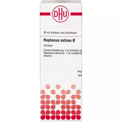 RAPHANUS SATIVUS Urtton, 20 ml RAPHANUS SATIVUS Urtton, 20 ml