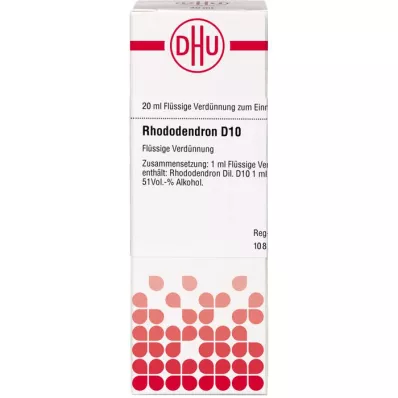RHODODENDRON D10 Dilution, 20mL