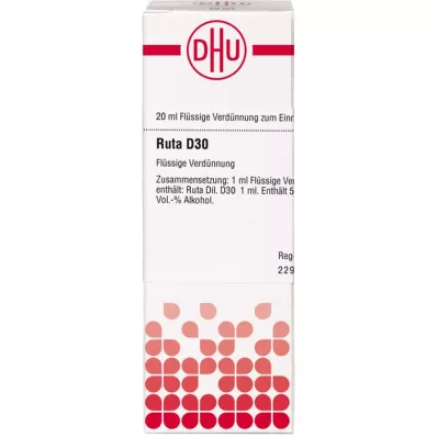 RUTA D 30 Dilution, 20 ml RUTA D 30 Dilution, 20 ml