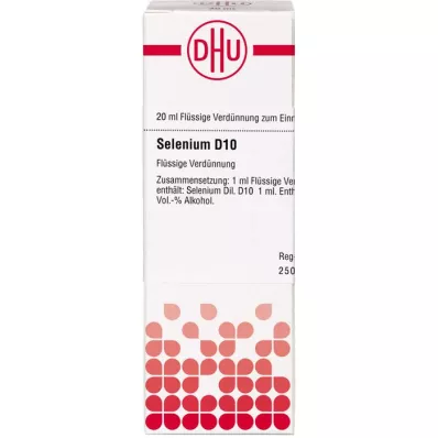 SELENIUM D 10 Dilution, 20 ml SELENIUM D 10 Dilution, 20 ml