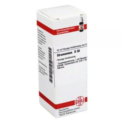 STRAMONIUM D 30 Dilution, 20 ml STRAMONIUM D 30 Dilution, 20 ml