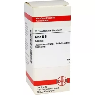 ALOE D 6 tablets, 80 pcs
