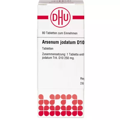 ARSENUM JODATUM D 10 tablets, 80 pcs