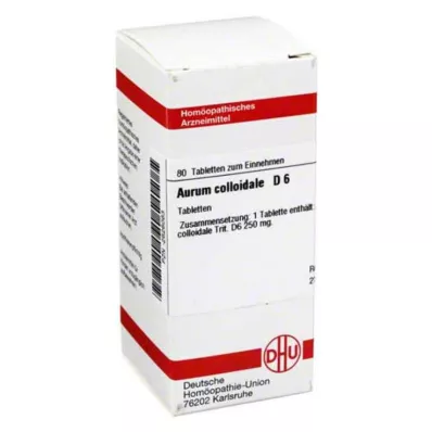 AURUM COLLOIDALE D 6 tablets, 80 pcs