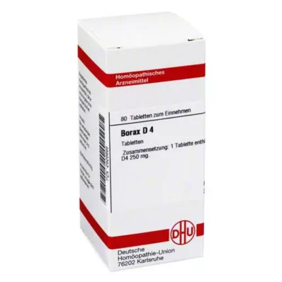 BORAX D 4 tablets, 80 pcs BORAX D 4 tablets, 80 pcs