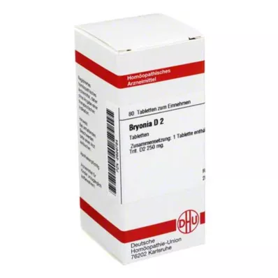 BRYONIA D 2 tablets, 80 pcs