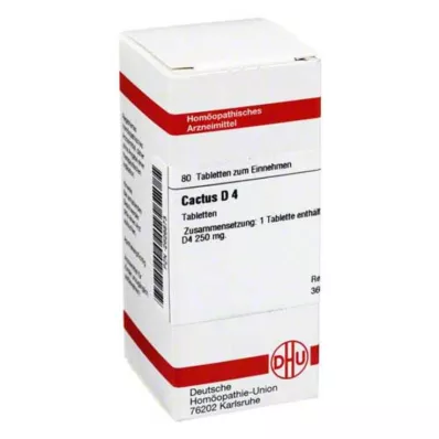 CACTUS D 4 tablets, 80 pcs CACTUS D 4 tablets, 80 pcs