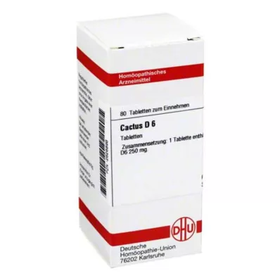 CACTUS D 6 tablets, 80 pcs CACTUS D 6 tablets, 80 pcs