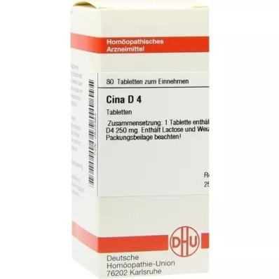 CINA D 4 tablets, 80 pcs