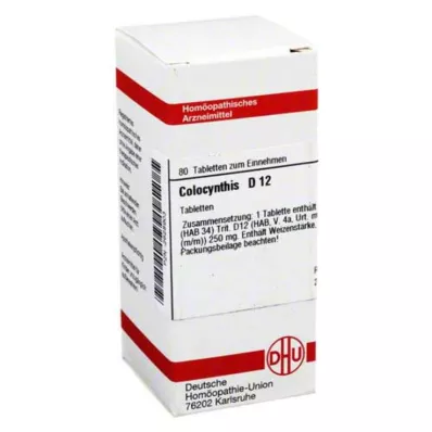COLOCYNTHIS D 12 tablets, 80 pcs COLOCYNTHIS D 12 tablets, 80 pcs