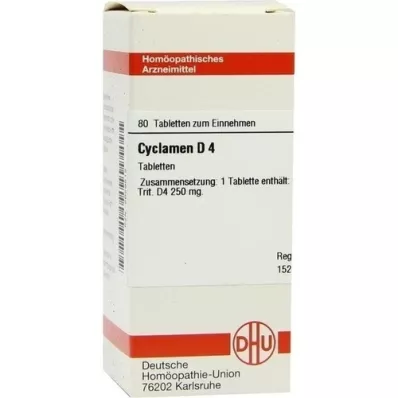 CYCLAMEN D 4 tablets, 80 pcs CYCLAMEN D 4 tablets, 80 pcs