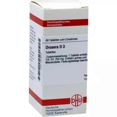 DROSERA D 3 tablets, 80 pcs DROSERA D 3 tablets, 80 pcs