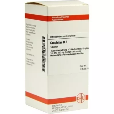 GRAPHITES D 6 tablets, 200 pcs GRAPHITES D 6 tablets, 200 pcs