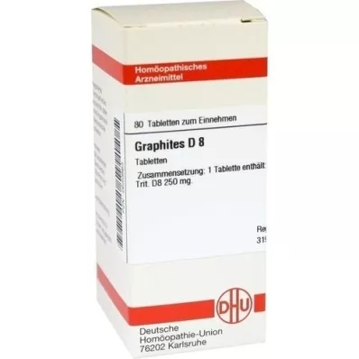 GRAPHITES D 8 tablets, 80 pcs GRAPHITES D 8 tablets, 80 pcs