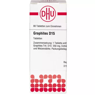 GRAPHITES D 15 tablets, 80 pcs GRAPHITES D 15 tablets, 80 pcs