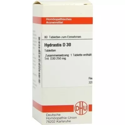 HYDRASTIS D 30 tablets, 80 pcs HYDRASTIS D 30 tablets, 80 pcs