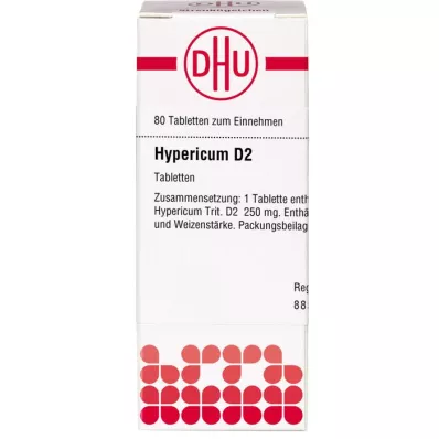 HYPERICUM D 2 tablets, 80 pcs HYPERICUM D 2 tablets, 80 pcs