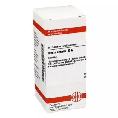 IBERIS AMARA D 6 tablets, 80 pcs