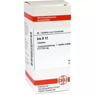 IRIS D 12 tablets, 80 pcs IRIS D 12 tablets, 80 pcs