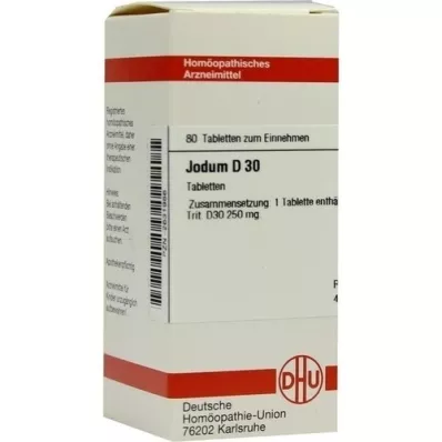 JODUM D 30 tablets, 80 pcs JODUM D 30 tablets, 80 pcs