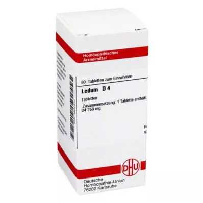 LEDUM D 4 tablets, 80 pcs
