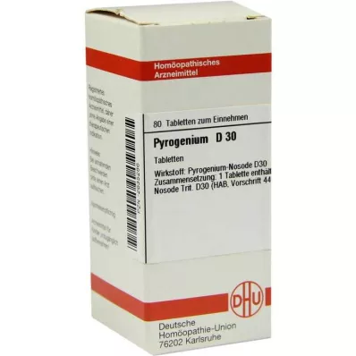 PYROGENIUM D 30 tablets, 80 pcs