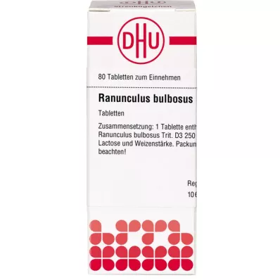 RANUNCULUS BULBOSUS D 3 tablets, 80 pcs