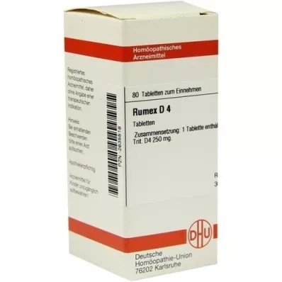 RUMEX D 4 tablets, 80 pcs RUMEX D 4 tablets, 80 pcs