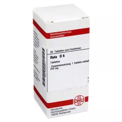 RUTA D 6 tablets, 80 pcs RUTA D 6 tablets, 80 pcs
