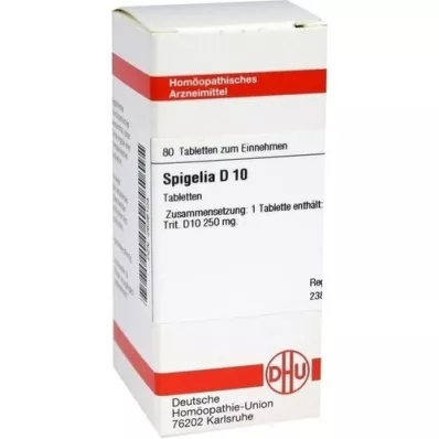 SPIGELIA D 10 tablets, 80 pcs
