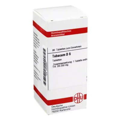 TABACUM D 6 tablets, 80 pcs TABACUM D 6 tablets, 80 pcs