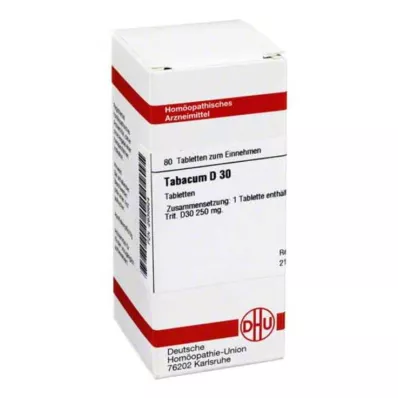 TABACUM D 30 tablets, 80 pcs TABACUM D 30 tablets, 80 pcs