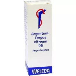 ARGENTUM CORPUS Vitreum D 6 eye drops, 10 ml