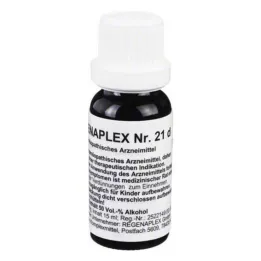 REGENAPLEX No.21 D drops, 15 ml