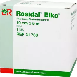 ROSIDAL Elko 10 cmx5 m short-stretch bandage, 2 pcs