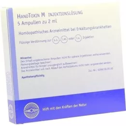 HANOTOXIN M injection solution, 5x2 ml