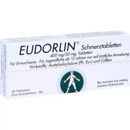 EUDORLIN painkillers, 20 pcs