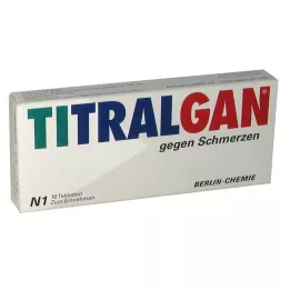 TITRALGAN Painkiller tablets, 10 pcs