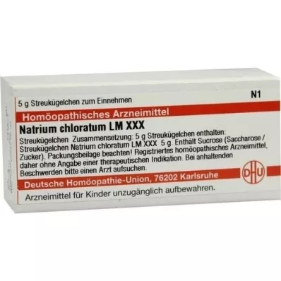 NATRIUM CHLORATUM LM XXX Globuli, 5 g