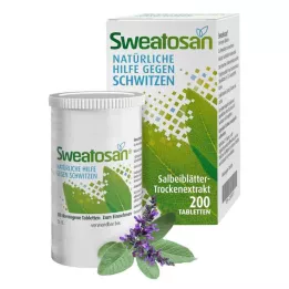 SWEATOSAN coated tablets, 200 pcs