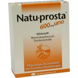 NATUPROSTA 600 mg Uno film -coated tablets, 30 pcs