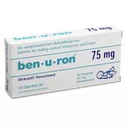 BEN-U-RON 75 mg suppositories, 10 pcs