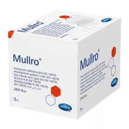 MULLRO Gauze 10 cmx5 m rolled, 1 pc