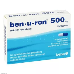 BEN-U-RON 500 mg capsules, 20 pcs