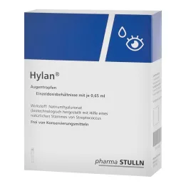 HYLAN 0.65 ml eye drops, 10 pcs