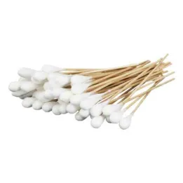 Cotton swabs with cotton head 15 cm large, 50 pieces