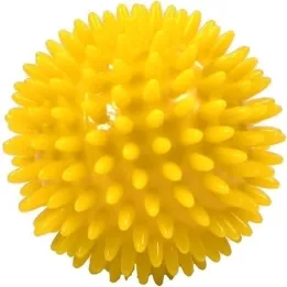 MASSAGEBALL Igelball 8 cm yellow, 1 pcs