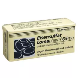 EISENSULFAT Lomapharm 65 mg coated tablets, 50 pcs