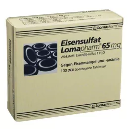 EISENSULFAT Lomapharm 65 mg coated tablets, 100 pcs